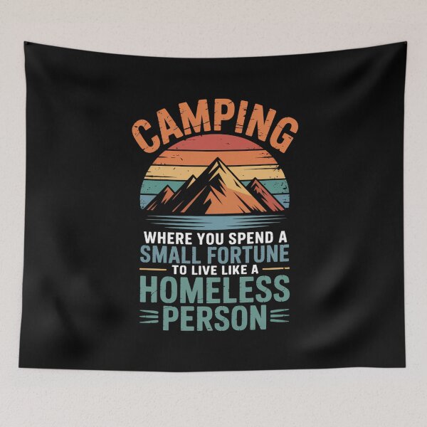 Item preview, Camping Funny Humor Joke designed and sold by gourpmerzihd.