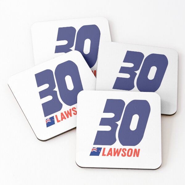 Item preview, Lawson Formula 1 2026 Racing Number Stickers designed and sold by Pink Polar F1.