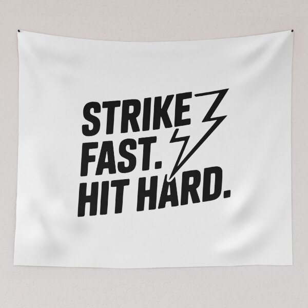 Item preview, Strike Fast. Hit Hard. designed and sold by Frank Ring.