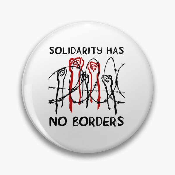 Item preview, Solidarity Has No Borders Immigrant Refugee Abolish Ice designed and sold by soufianerhafes.