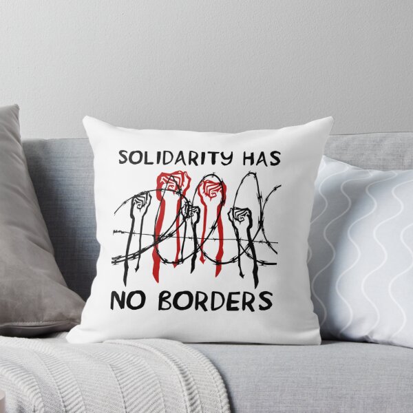Item preview, Solidarity Has No Borders Immigrant Refugee Abolish Ice designed and sold by soufianerhafes.