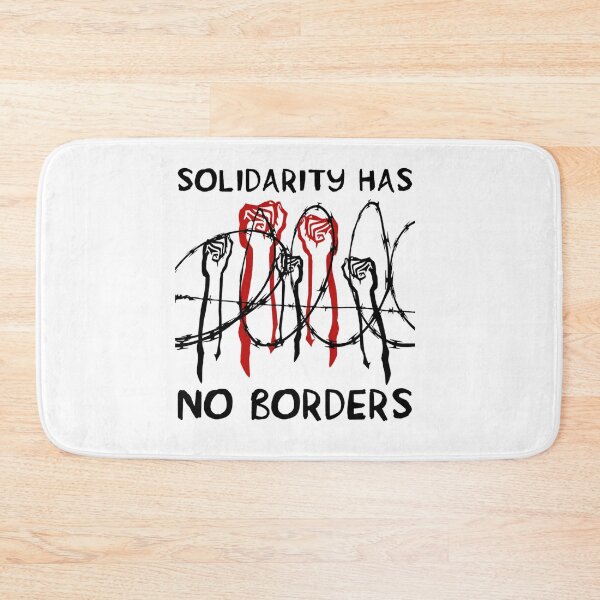 Item preview, Solidarity Has No Borders Immigrant Refugee Abolish Ice designed and sold by soufianerhafes.