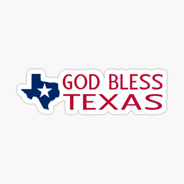 Item preview, God Bless Texas designed and sold by Jared Davies.