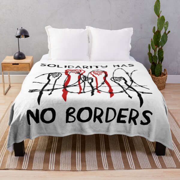 Item preview, Solidarity Has No Borders Immigrant Refugee Abolish Ice designed and sold by soufianerhafes.