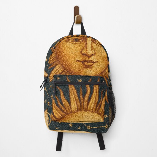 Item preview, Vintage Celestial Sun and Moon Engraving with Constellations designed and sold by CharlieDesings.