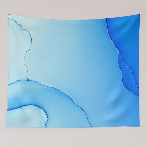 Item preview, Layered Blue Ice Sheets With Frozen Edges designed and sold by SassyArtistry.