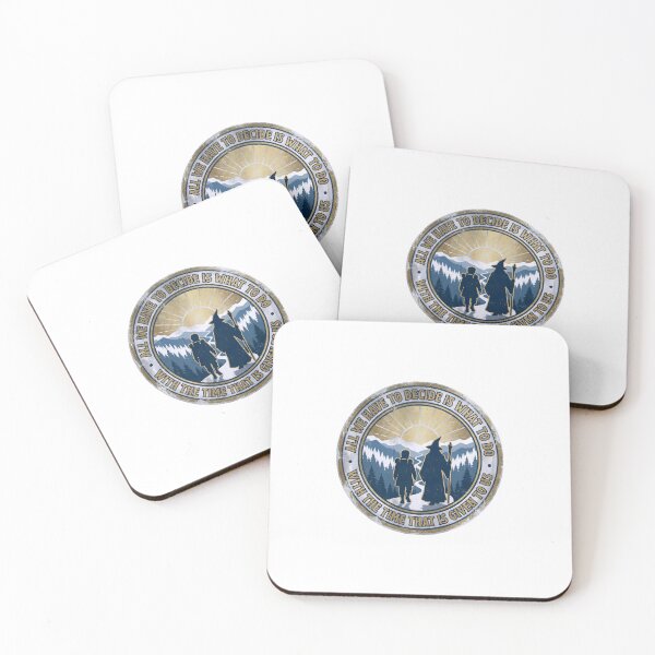 Item preview, All We Have To Decide Is What To Do With The Time That Is Given To Us Inspirational Art designed and sold by Fenay Designs.