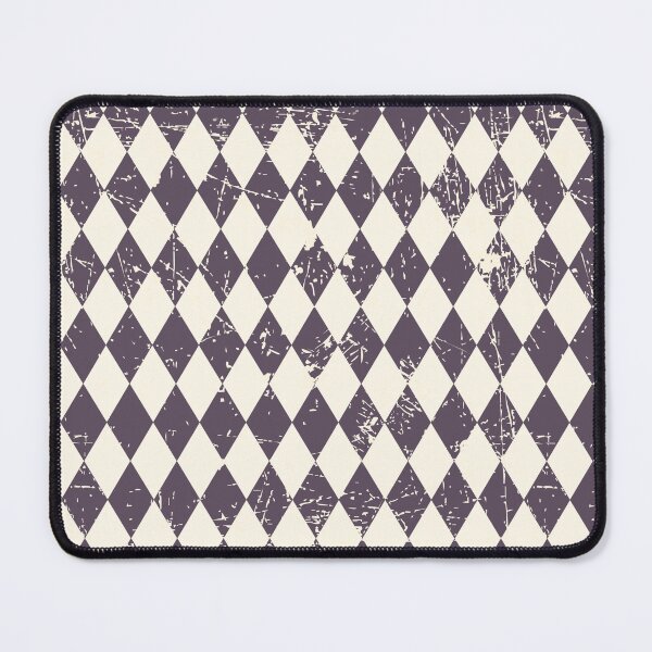 Item preview, Distressed Argyle Pattern, Harlequin Pattern, retro circus, FunHaus designed and sold by MoonGirlDes000.
