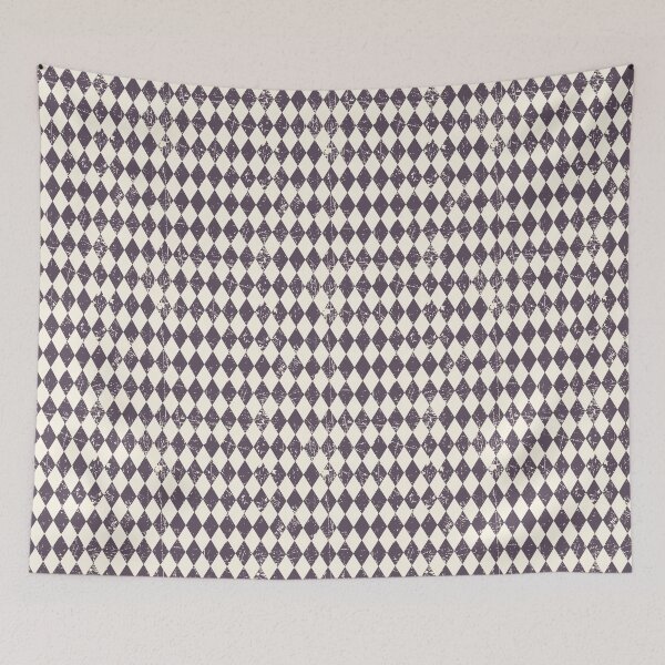 Item preview, Distressed Argyle Pattern, Harlequin Pattern, retro circus, FunHaus designed and sold by MoonGirlDes000.