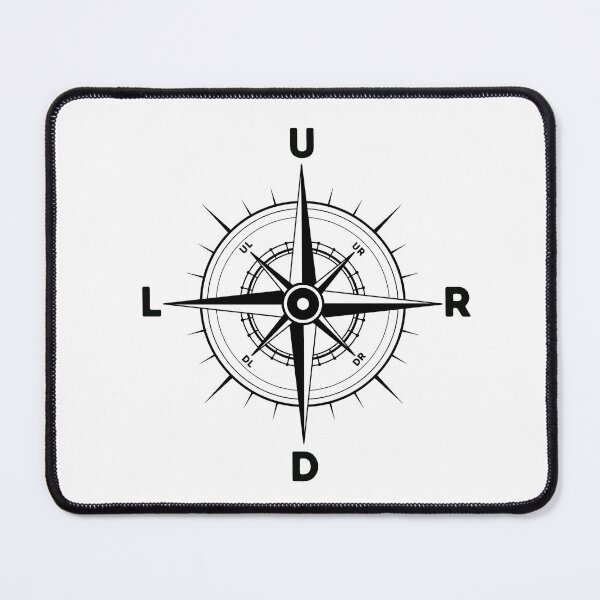 Item preview, Compass Rose Directional Design – Minimalist Tactical Symbol for Navigation & Gaming designed and sold by GFamilyC.