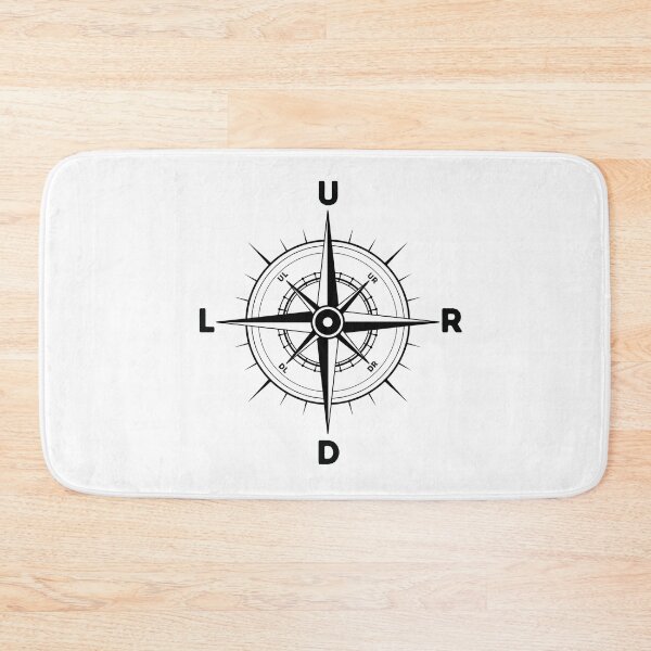 Item preview, Compass Rose Directional Design – Minimalist Tactical Symbol for Navigation & Gaming designed and sold by GFamilyC.