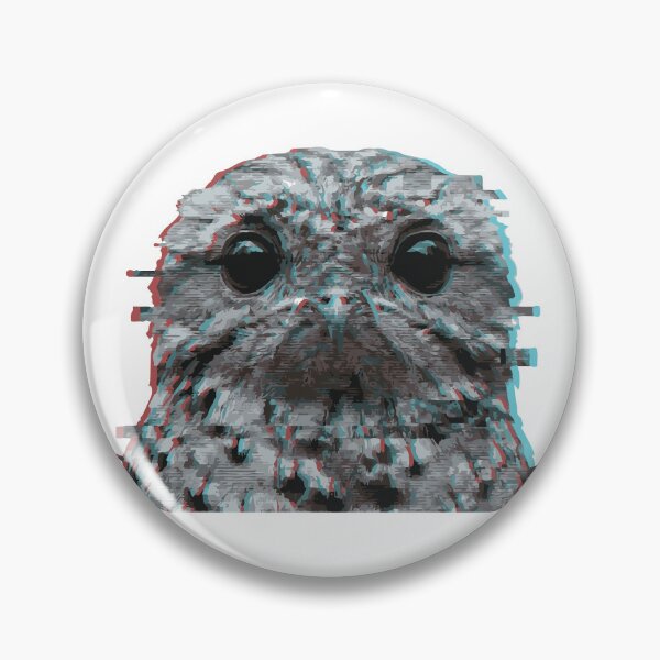 Item preview, Ghost Bird Glitch Art Great Potoo designed and sold by Petzzz.