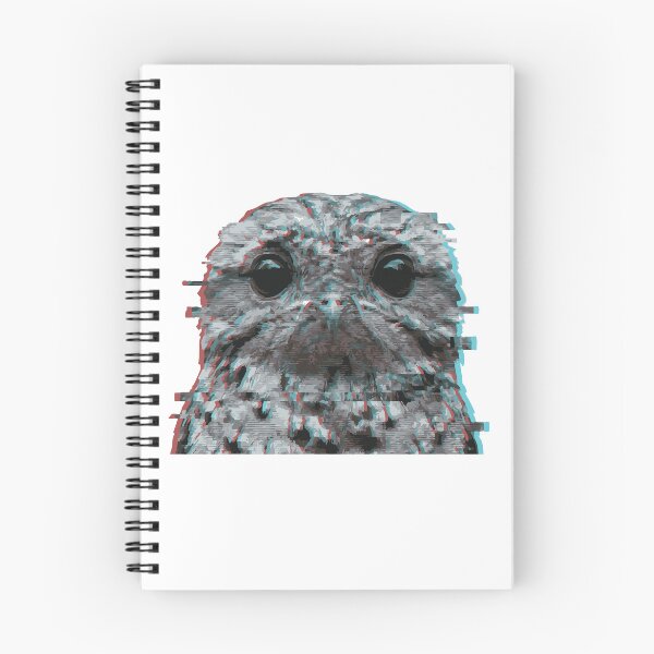 Item preview, Ghost Bird Glitch Art Great Potoo designed and sold by Petzzz.