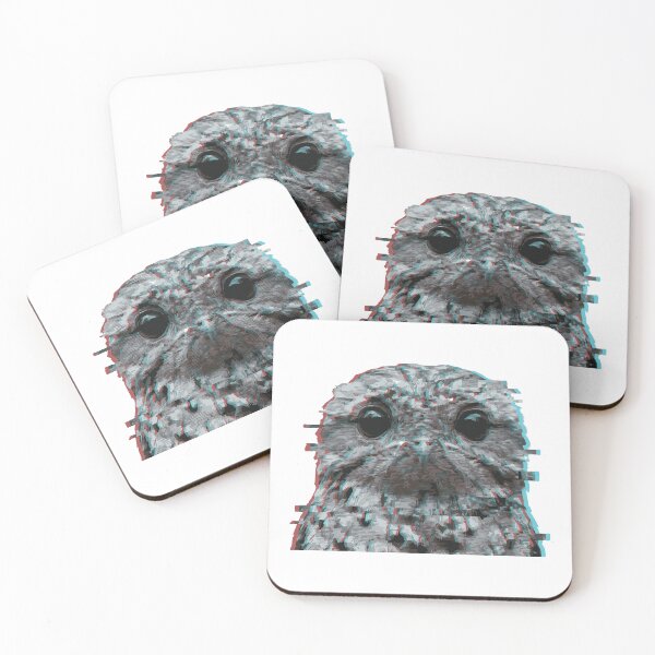 Item preview, Ghost Bird Glitch Art Great Potoo designed and sold by Petzzz.