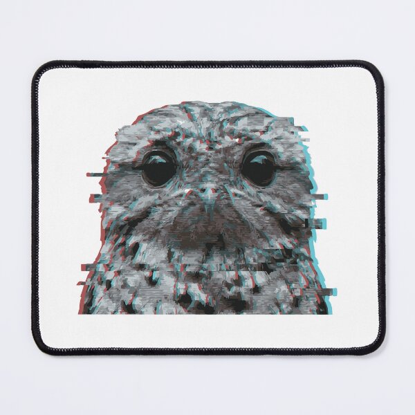 Item preview, Ghost Bird Glitch Art Great Potoo designed and sold by Petzzz.