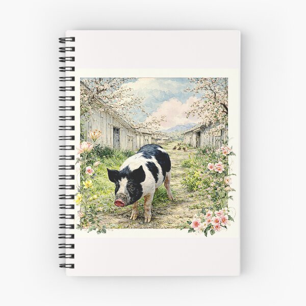 Item preview, Crioulo Pig in English Countryside  designed and sold by Helios Be. Lavsh.