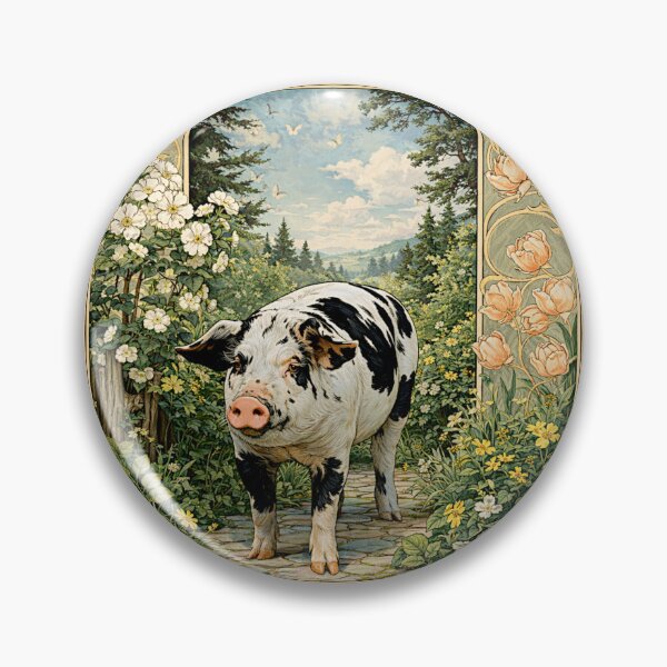 Item preview, Crioulo Pig in English Countryside #1 designed and sold by Helios Be. Lavsh.