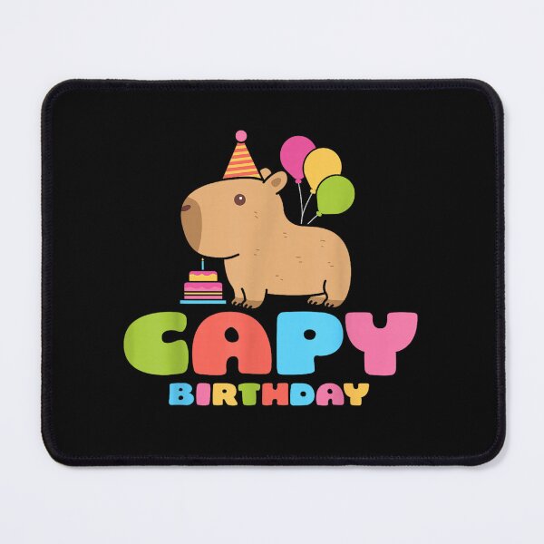 Item preview, Capy Birthday Capybara Lover Funny Rodent Animal Bday Party Art for Men Women Kids , Capybara Gift Lover designed and sold by DZIRI NAJAT.