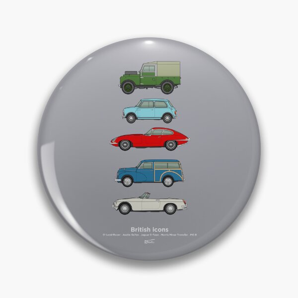 Item preview, British Classic Cars Collection designed and sold by RJWautographics.