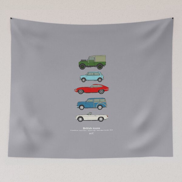 Item preview, British Classic Cars Collection designed and sold by RJWautographics.