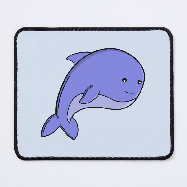 Item preview, Blue Fish Kawaii Dolphin or Porpoise Cartoon designed and sold by shopdiego.
