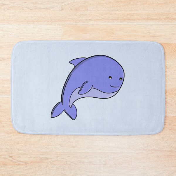 Item preview, Blue Fish Kawaii Dolphin or Porpoise Cartoon designed and sold by shopdiego.