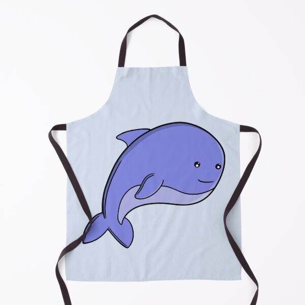 Item preview, Blue Fish Kawaii Dolphin or Porpoise Cartoon designed and sold by shopdiego.