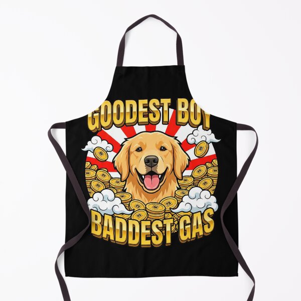 Item preview, Golden Retriever Goodest Boy Japanese Gold Sun designed and sold by Tong4130.