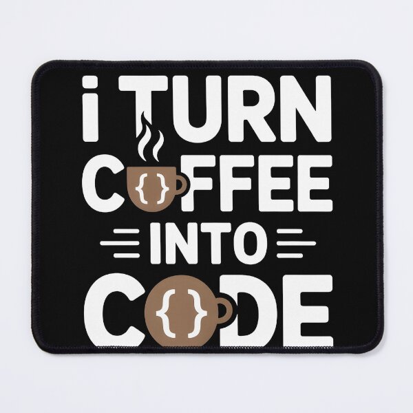 Item preview, I Turn Coffee Into Code designed and sold by StackOverfit.