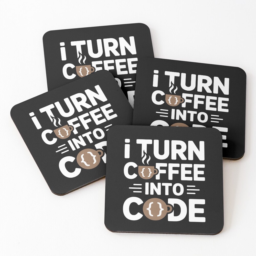 Item preview, Coasters (Set of 4) designed and sold by StackOverfit.