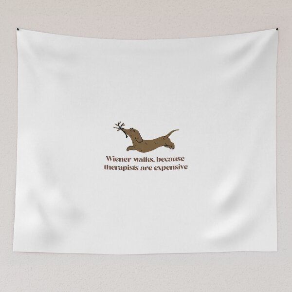 Item preview, Wiener walk T-shirt designed and sold by PammieQ.