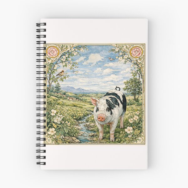 Item preview, Crioulo Pig in English Countryside #3 designed and sold by Helios Be. Lavsh.