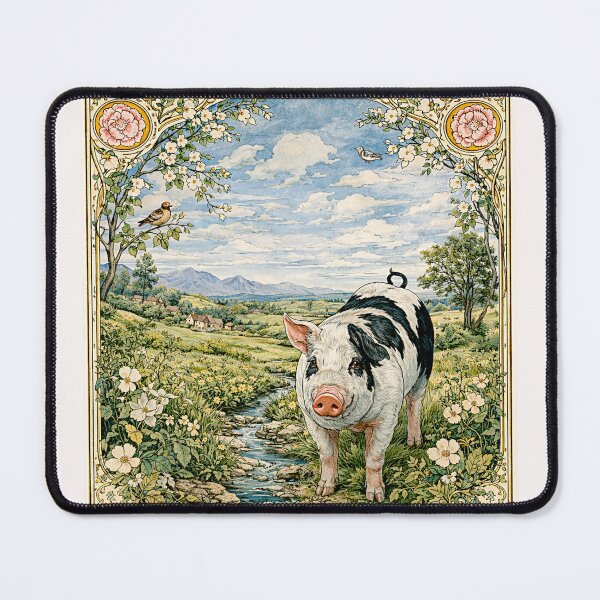 Item preview, Crioulo Pig in English Countryside #3 designed and sold by Helios Be. Lavsh.