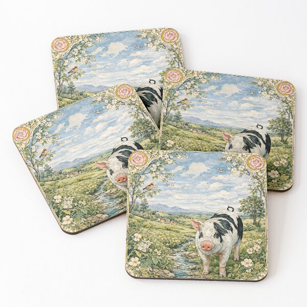 Item preview, Crioulo Pig in English Countryside #3 designed and sold by Helios Be. Lavsh.