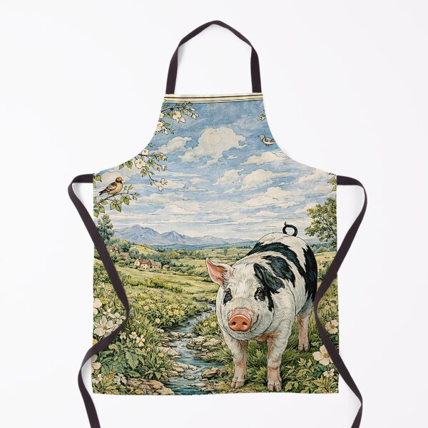 Item preview, Crioulo Pig in English Countryside #3 designed and sold by Helios Be. Lavsh.