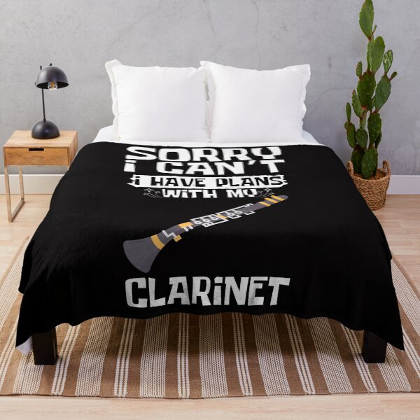 Item preview, Sorry I Can't I Have Plans With My Clarinet designed and sold by WeirdlyRare.