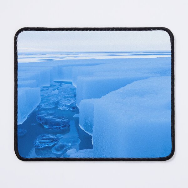 Item preview, Arctic Ice Cliffs Breaking Over Dark Polar Water designed and sold by SassyArtistry.