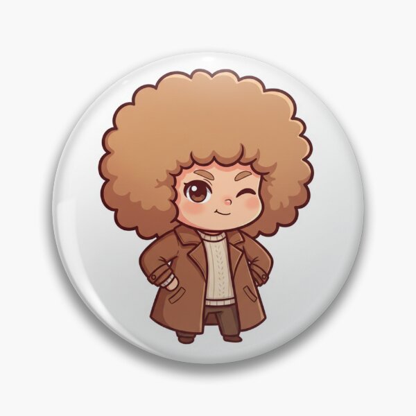 Item preview, Mochi Confident Chibi Sticker – Cute Winking Character with Attitude designed and sold by C3J7.