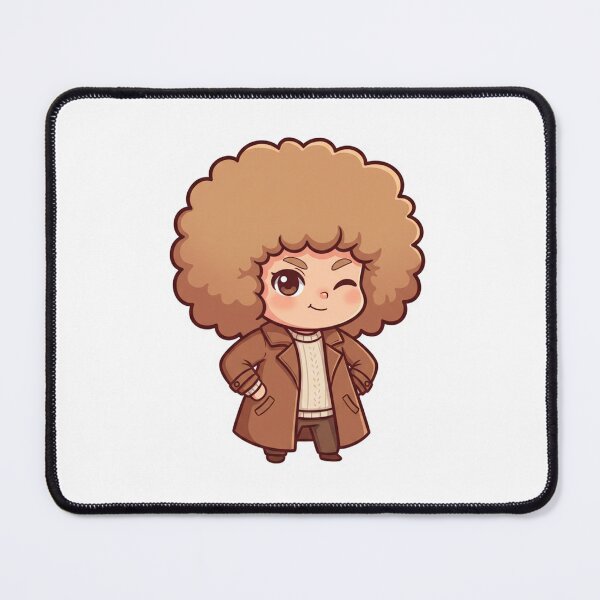 Item preview, Mochi Confident Chibi Sticker – Cute Winking Character with Attitude designed and sold by C3J7.
