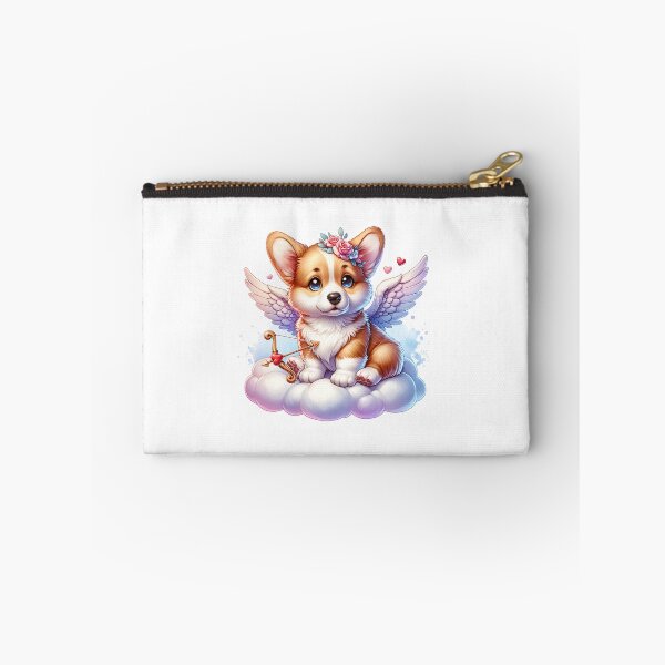 Item preview, Corgi Pup Valentine Cupid designed and sold by mymysterycloset.