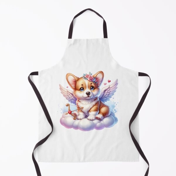 Item preview, Corgi Pup Valentine Cupid designed and sold by mymysterycloset.