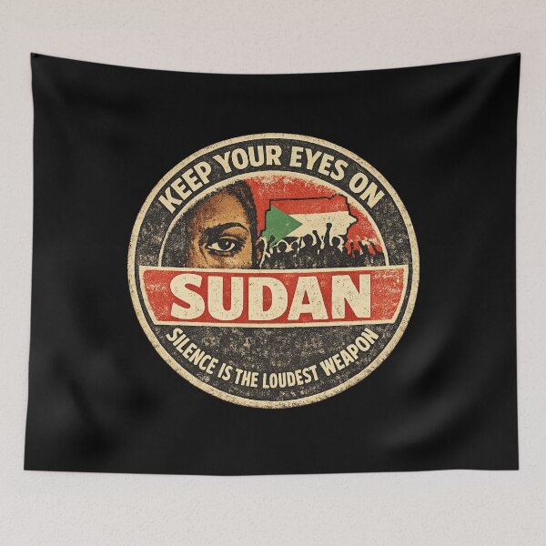 Item preview, Keep your eyes on Sudan designed and sold by DIRTYDUNNZ.