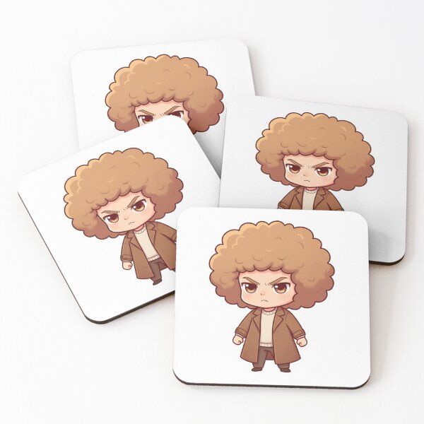 Item preview, Mochi Determined Chibi Sticker – Focused and Strong Cute Character designed and sold by C3J7.