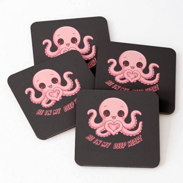 Item preview, Funny animal. Octopus full of love at the Valentine Day  designed and sold by Mosogoloso.