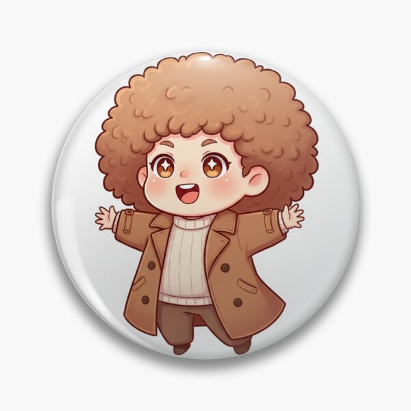 Item preview, Mochi Excited Chibi Sticker – Open Arms Happy Cute Character designed and sold by C3J7.