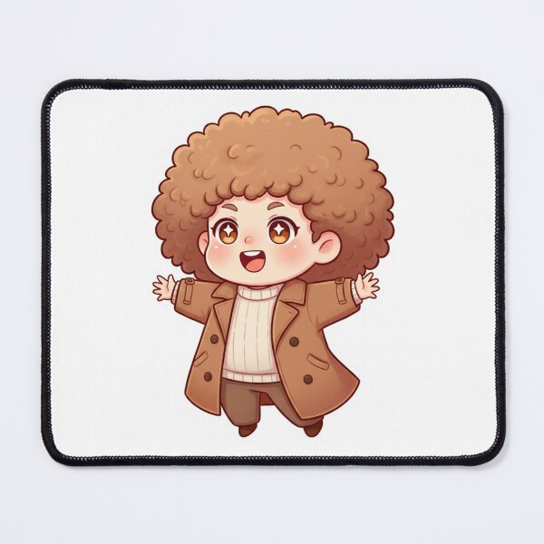 Item preview, Mochi Excited Chibi Sticker – Open Arms Happy Cute Character designed and sold by C3J7.