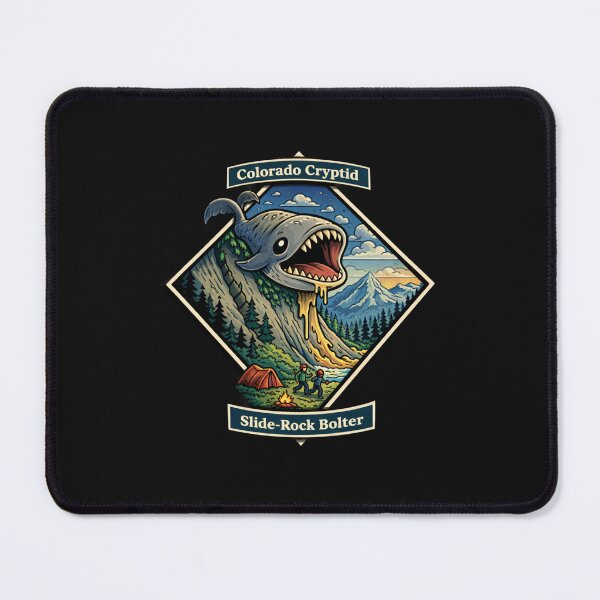 Item preview, Cute Colorado Cryptid Slide-Rock Bolter  designed and sold by Planetporridge.