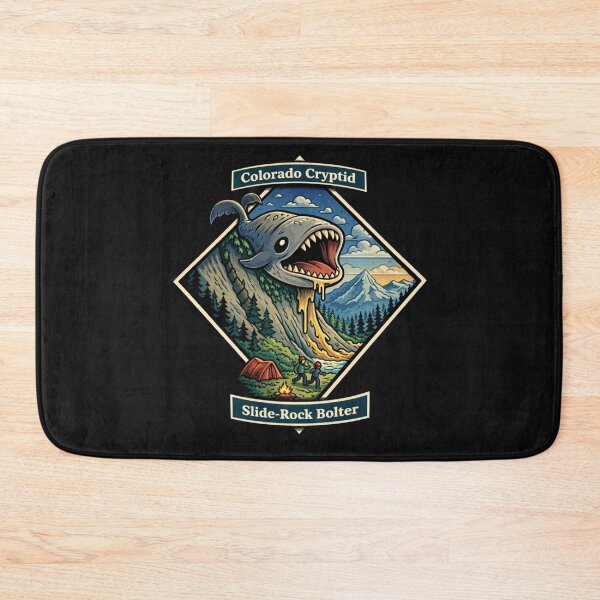 Item preview, Cute Colorado Cryptid Slide-Rock Bolter  designed and sold by Planetporridge.