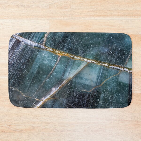 Item preview, Dark teal stone with gold veins designed and sold by SassyArtistry.