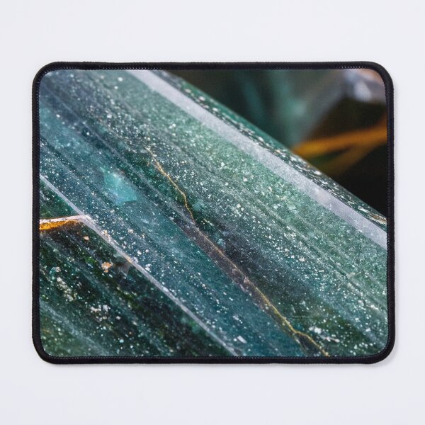 Item preview, Green crystal stone with gold veins designed and sold by SassyArtistry.